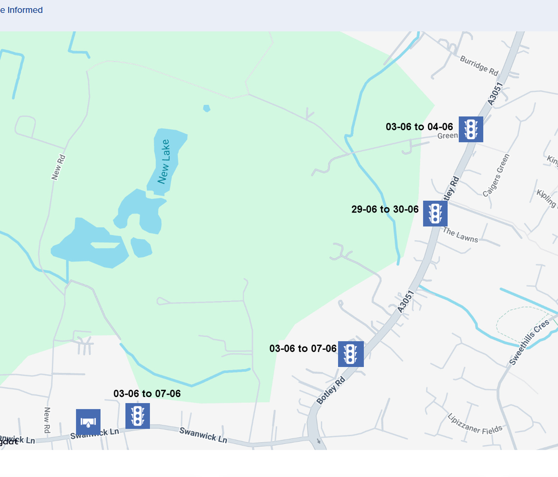 2026 June Roadworks